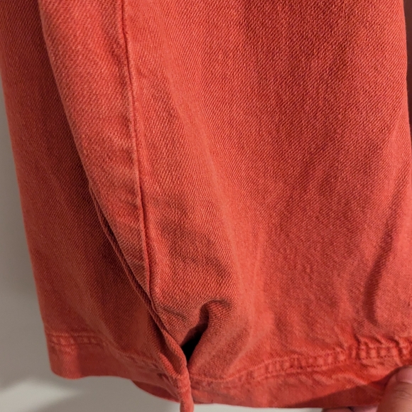 NWOT Free People Cool Harbor Red Elastic Waist Wide Leg Pants, M - Picture 8 of 12